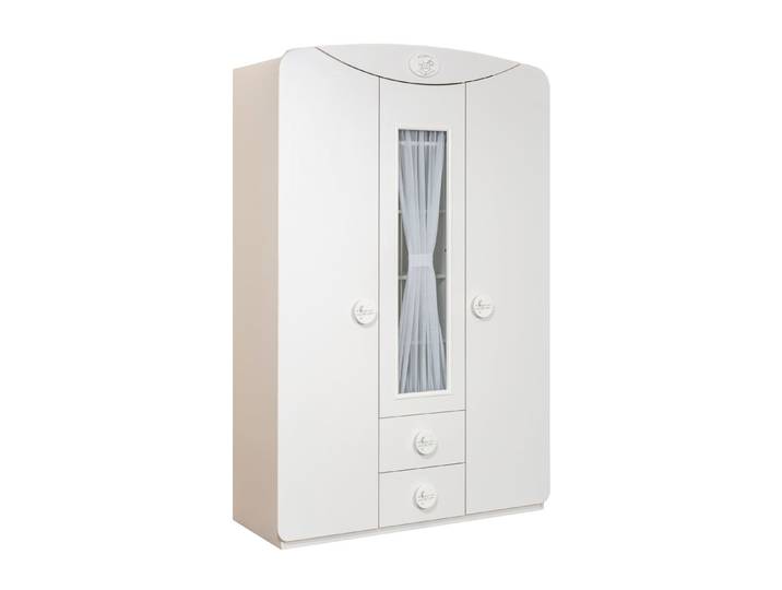 Möbel-Zeit Kleiderschrank BABY COTTON mit Fenstertür