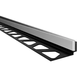 Schlüter Systems SHOWERPROFILE-S Gefällekeil EB - Edelstahl Gebürstet Höhe: 12,5 mm Länge: 1,6 m
