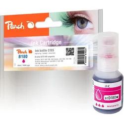 Peach Tintenbehälter magenta kompatibel zu Brother BTD180M