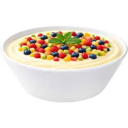 Servierschüssel weiß 2L Ø25cm Porzellan Salatschale Obstschüssel Dessert Gebäck