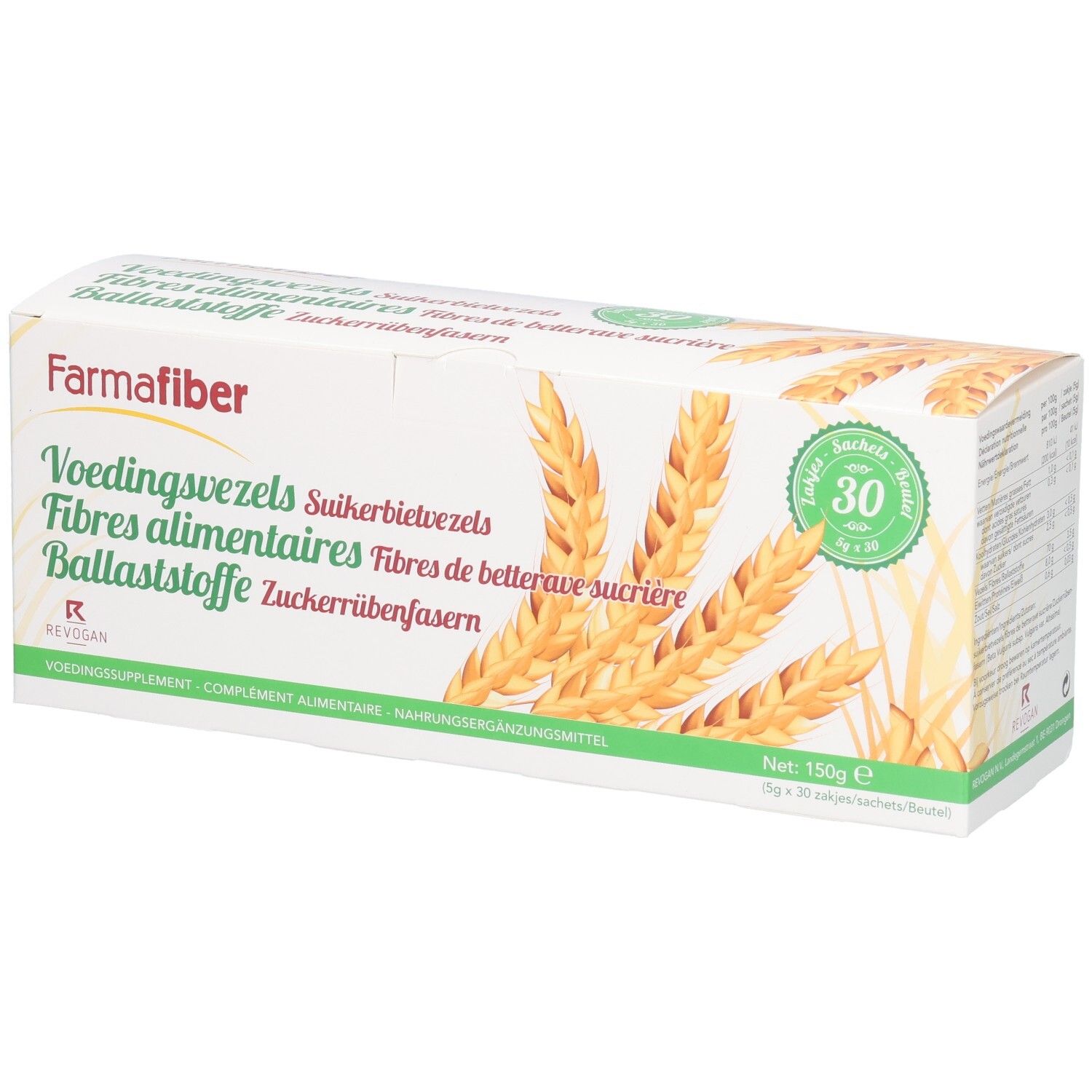 Farmafiber Voedingsvezels 150 g Salbe