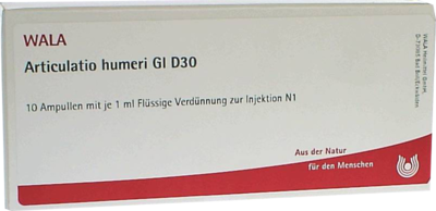 WALA Heilmittel GmbH ARTICULATIO humeri GL D 30 Ampullen 10X1 ml 02906437