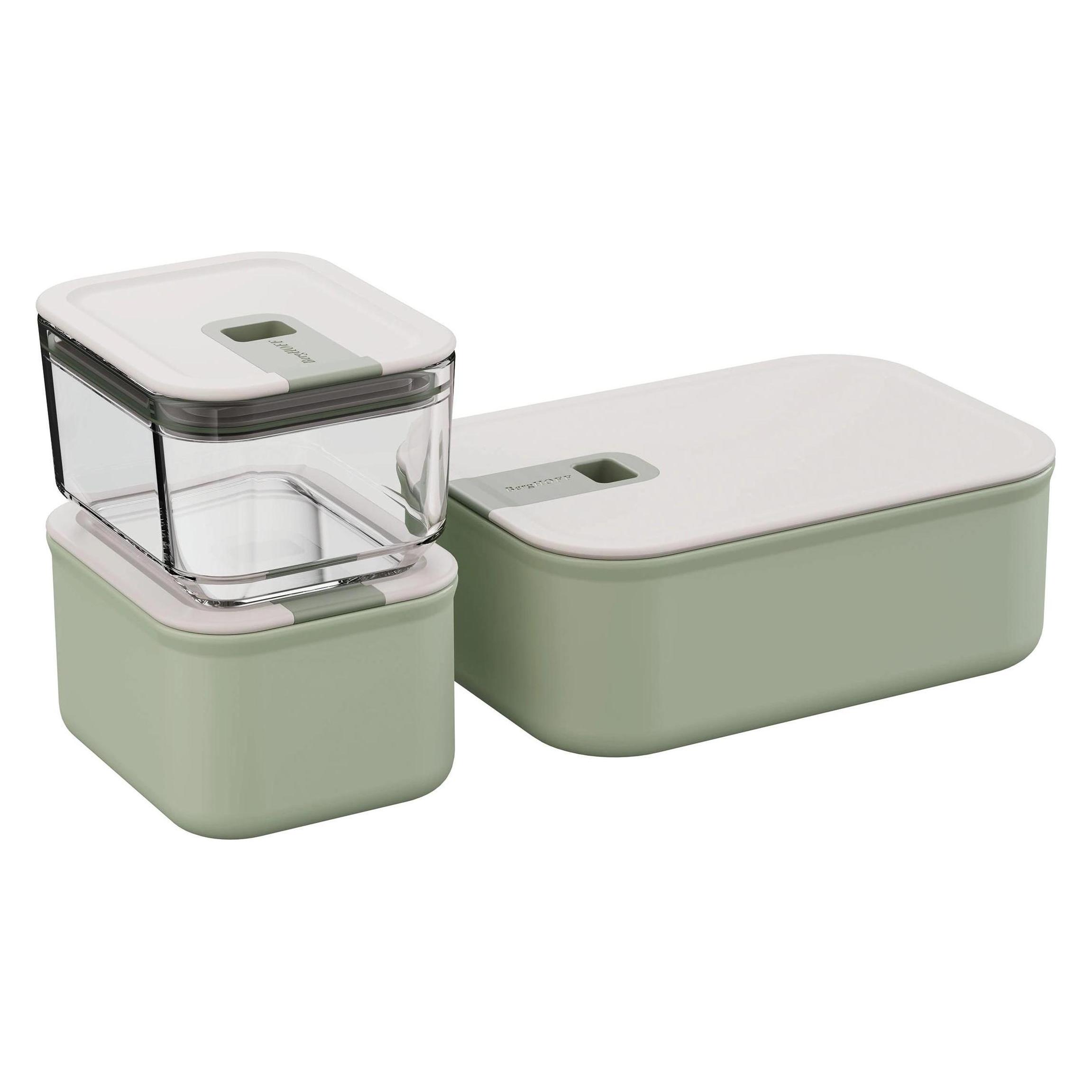 BergHoff Lunchbox Lunch/Vorratsbehälter Leo 3-tlg. (3950717)