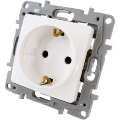 Steckdose Schuko 2P+E Kindersicherung NILOE Eco Legrand 764529