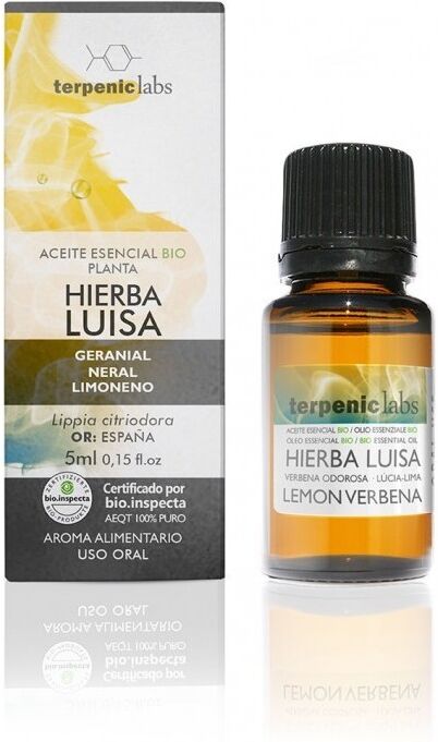Terpenic Lab Ätherisches Zitronenverbene-Öl 5 ml 5 ml