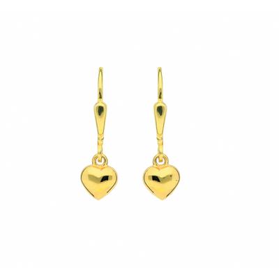 Paar Ohrhänger ADELIA´S "Ohrhänger Ohrringe 333 Gold ( 8K )", gold, Ohrringe, Damen, Damen, Gold, Goldohrringe