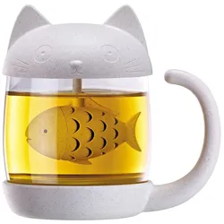 TOP, Tasse, Tee Tasse Katze (250 ml, 1x)