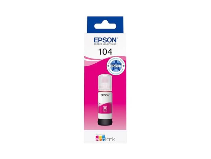 Epson EcoTank 104 Magenta Genuine Ink Bottle