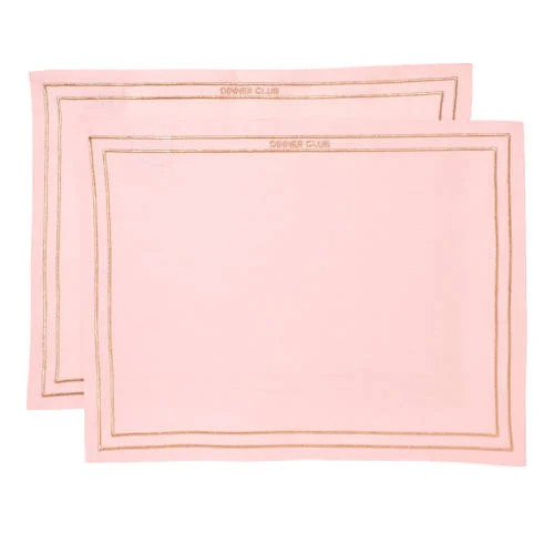 Vondels placemat DINNER CLUB set van 2