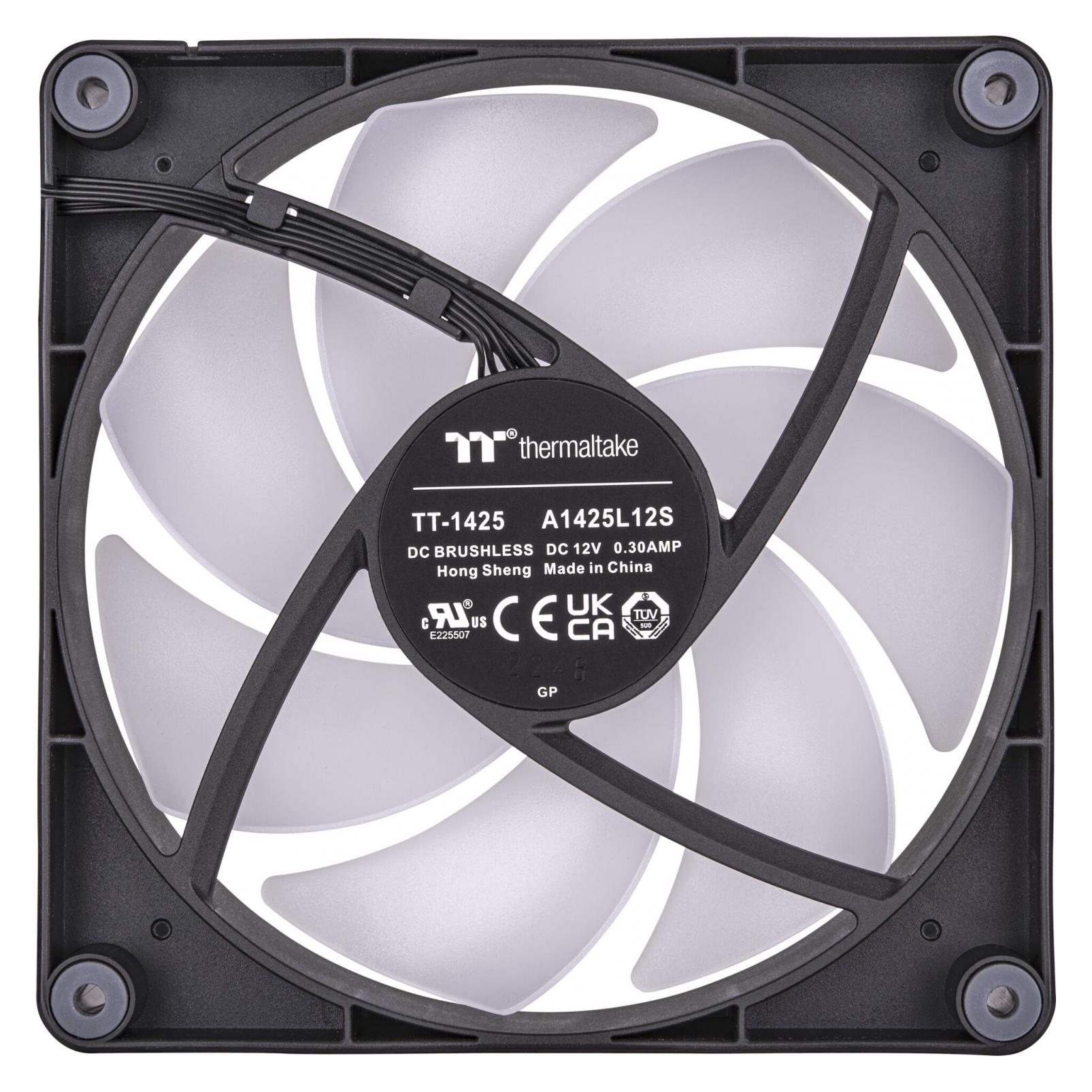 Thermaltake TT CT140 ARGB Sync PC Cooling Fan 2 Pack CL-F150-PL14SW-A (140 mm, 2x) (CL-F150-PL14SW-A)