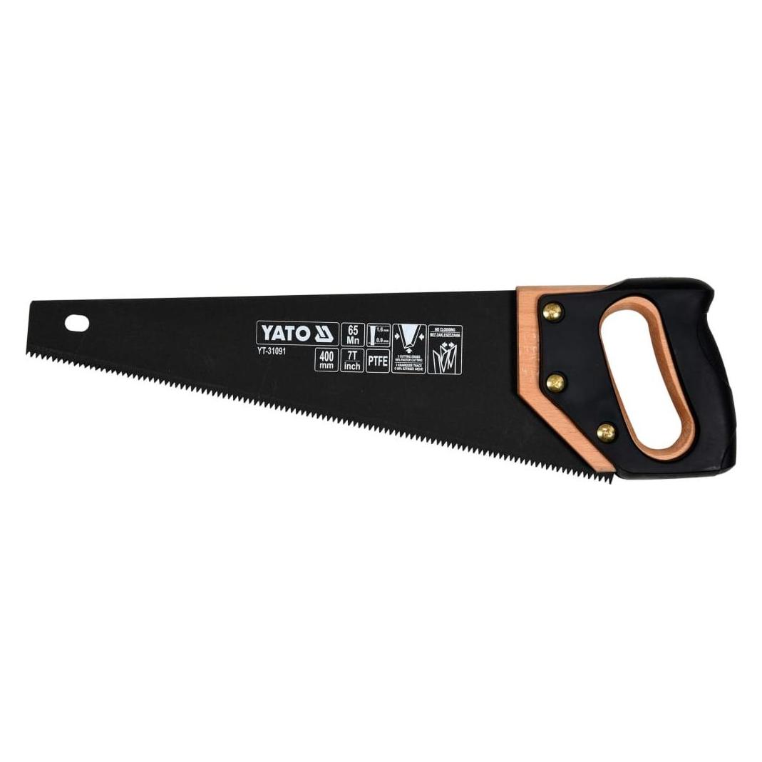Toya Hand-Säge Fuchsschwanz Holz Bau Säge 400 mm Sägeblatt (YT-31091)
