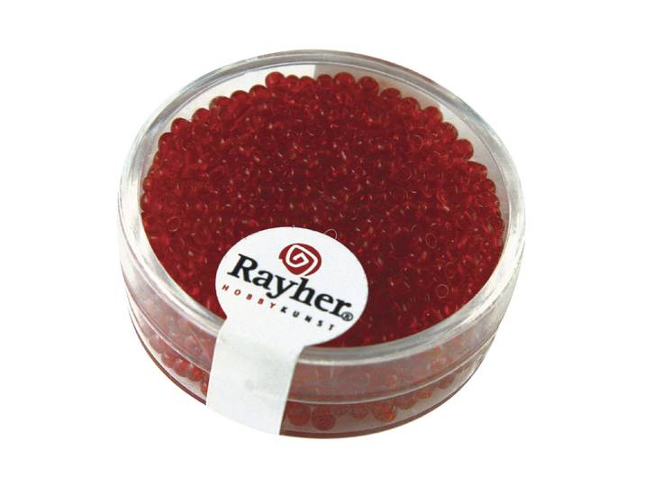 Rayher Rocailles Glas Transparent ⌀ 2 mm 17 g