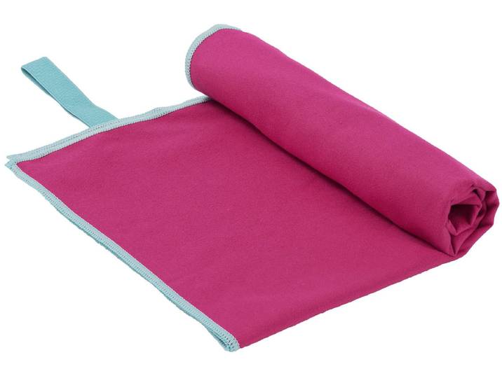Handtücher OTTO HOME Leoa, diverse Größen, Sporthandtuch, Reisehandtuch, Strandtuch , beere, B:30cm L:50cm, Microfaser, Obermaterial: 88% Polyester, 12% Polyamid, Handtücher, Handtücher, sehr leicht, kompakt, schnelltrocknend, Mikrofaser mit Kontrastnaht