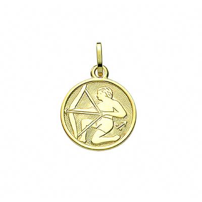 Sternzeichenanhänger ADELIA´S "Sternzeichen Anhänger Schütze 333 Gold ( 8K )", gold, Schmuckanhänger, Herren, Schütze, Gold, Goldanhänger Schütze