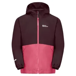 Jack Wolfskin Kinder Iceland 3in1 Jacke - 152 - boysenberry/pink