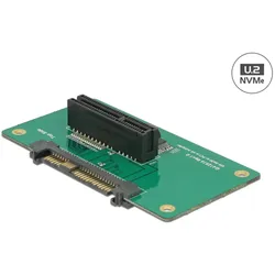 Delock Adapter U.2 SFF-8639 > PCIe x4 mit Befestigungsplatte