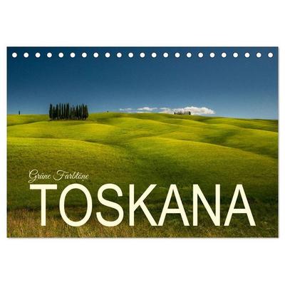 Grüne Farbtöne Toskana (Tischkalender 2027 DIN A5 quer), CALVENDO Monatskalender