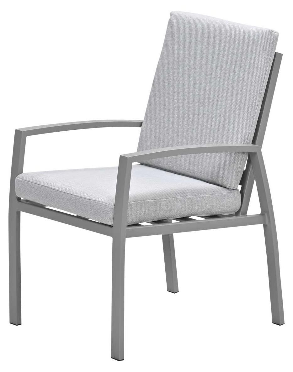 Garden Impressions Vasano aluminium dining tuinstoel - taupe