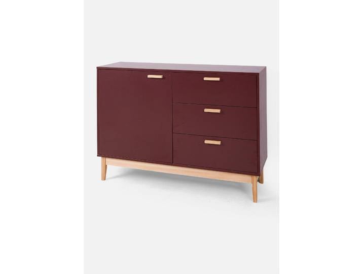 bonprix Dielen Sideboard, 80x114x35 cm, Dielen-Sideboard in modernem Design, braun