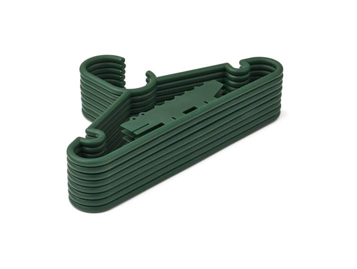 Liewood Cintres crocodile Falton lot de 8 Garden green