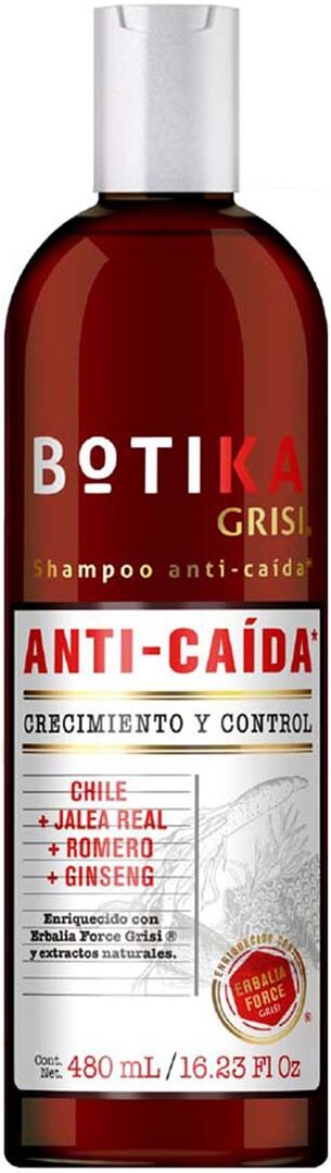 Grisi Champú Anticaída BotiKa 480 ml .