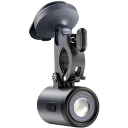 Baseus PrimeTrip Series Velo Licht und Handy Halterung, Smartphone Halterung, Schwarz
