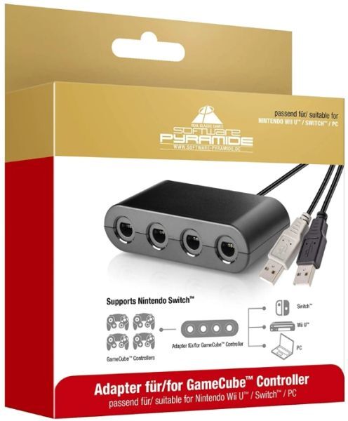Software Pyramide Adapter for GameCube Controller-Standaard (Diversen) Nieuw