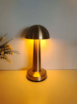 Inspire Curations Rechargeable Retro LED Table Lamp Wireless 3 Color Dimmable Touch Light type B