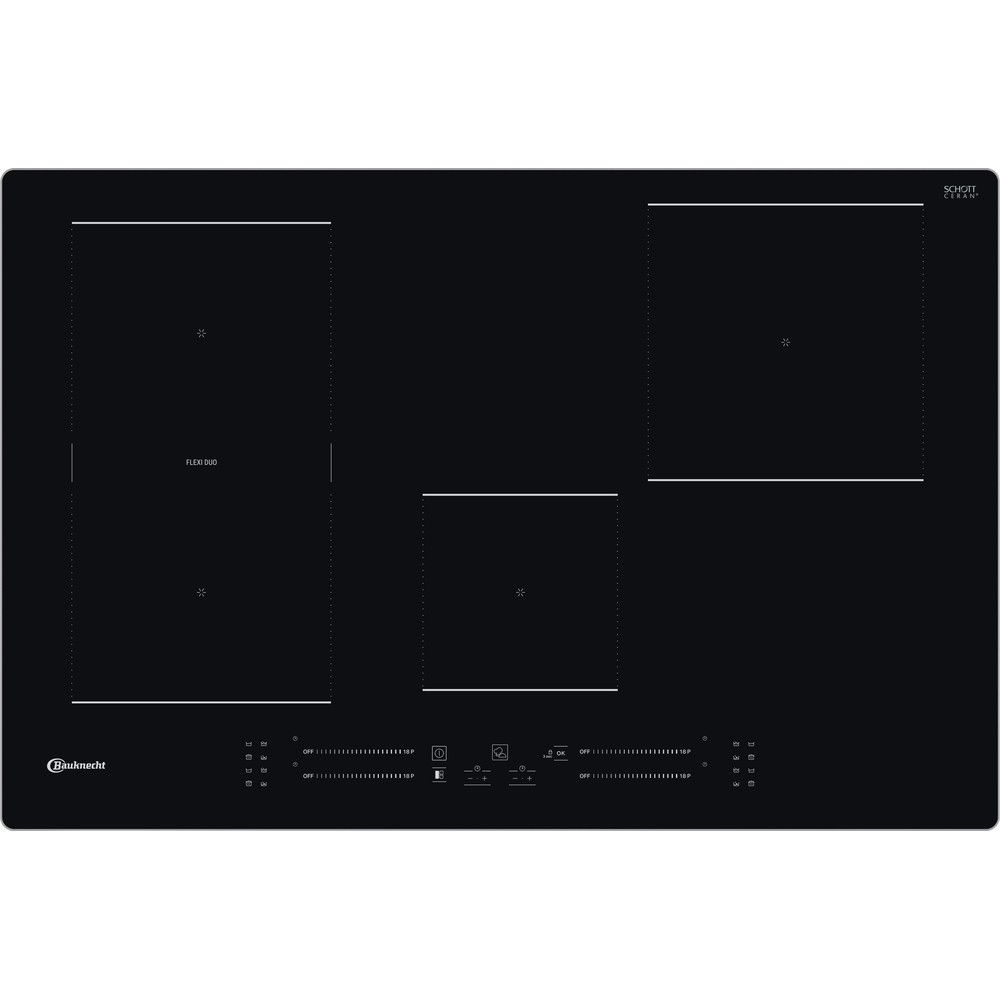 Bauknecht BS2677CAL autarkes 80 cm Induktions Kochfeld/Herdplatte 4 Zone(n) BS 2677C AL
