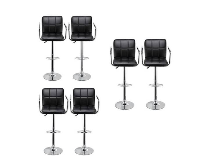 Lot de 6 Tabourets de Bar Tabouret pivotant Réglable et Adjustable pour Bar Comptoir ou Cuisine