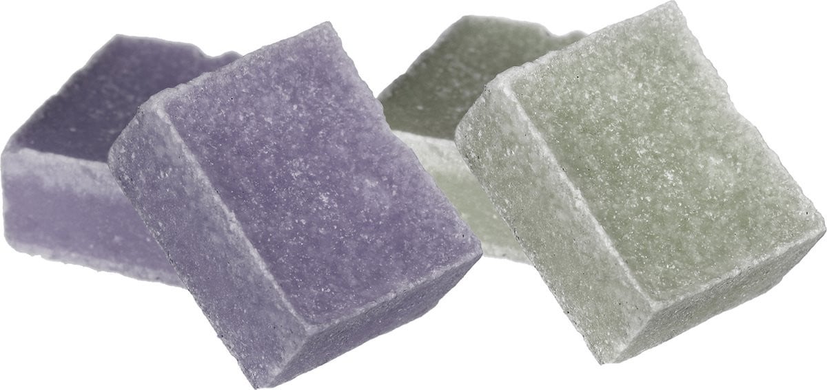 Ideas4seasons Amberblokjes huisparfum - Jasmijn en Lavendel - 6 stuks