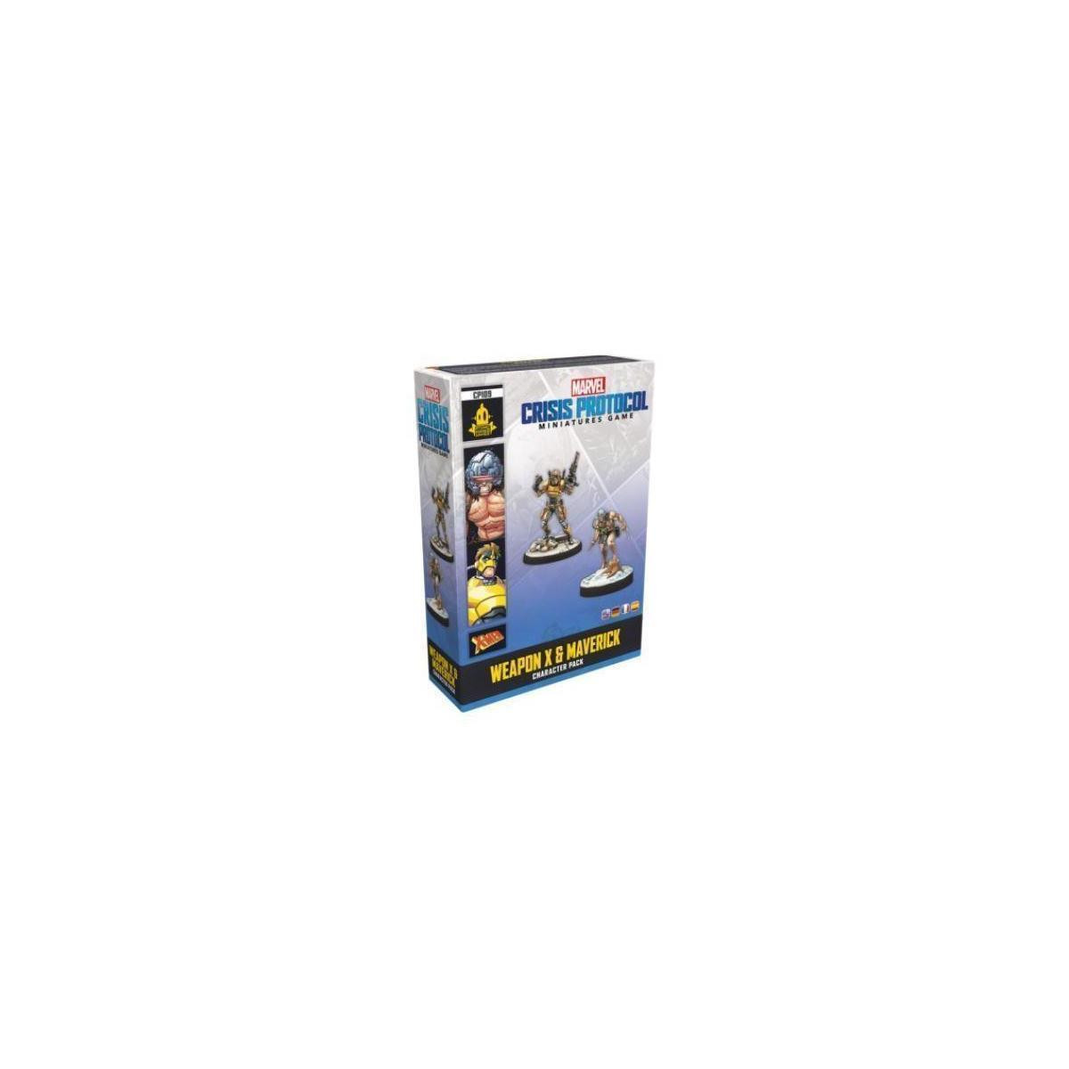 Atomic Mass Games Marvel Crisis Protocol Uitbreiding Weapon X & Maverick