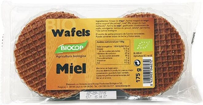 Biocop WAFELS MEL 175g Mel