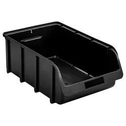hünersdorff Sichtlagerkasten schwarz Größe 5