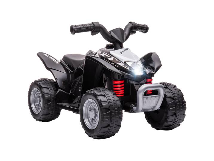 Aiyaplay Elektro-Quad Miniquad Kinder Elektro ATV Kinderquad ab 18 Monaten Schwarz, Kunststoff, 38.5x43.5x65.5 cm, Freizeit & Co, Gartenspielzeug, Kinder-Elektrofahrzeuge