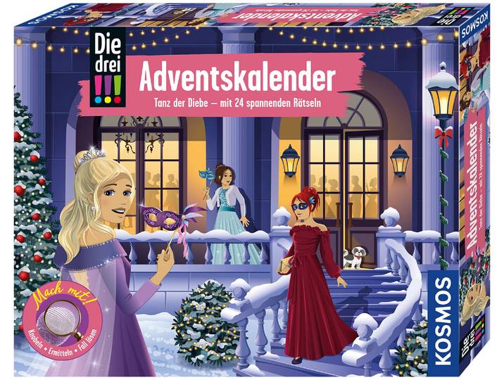 Kosmos Die Drei !!! Adventskalender 2026 Tanz der Diebe (Deutsch)