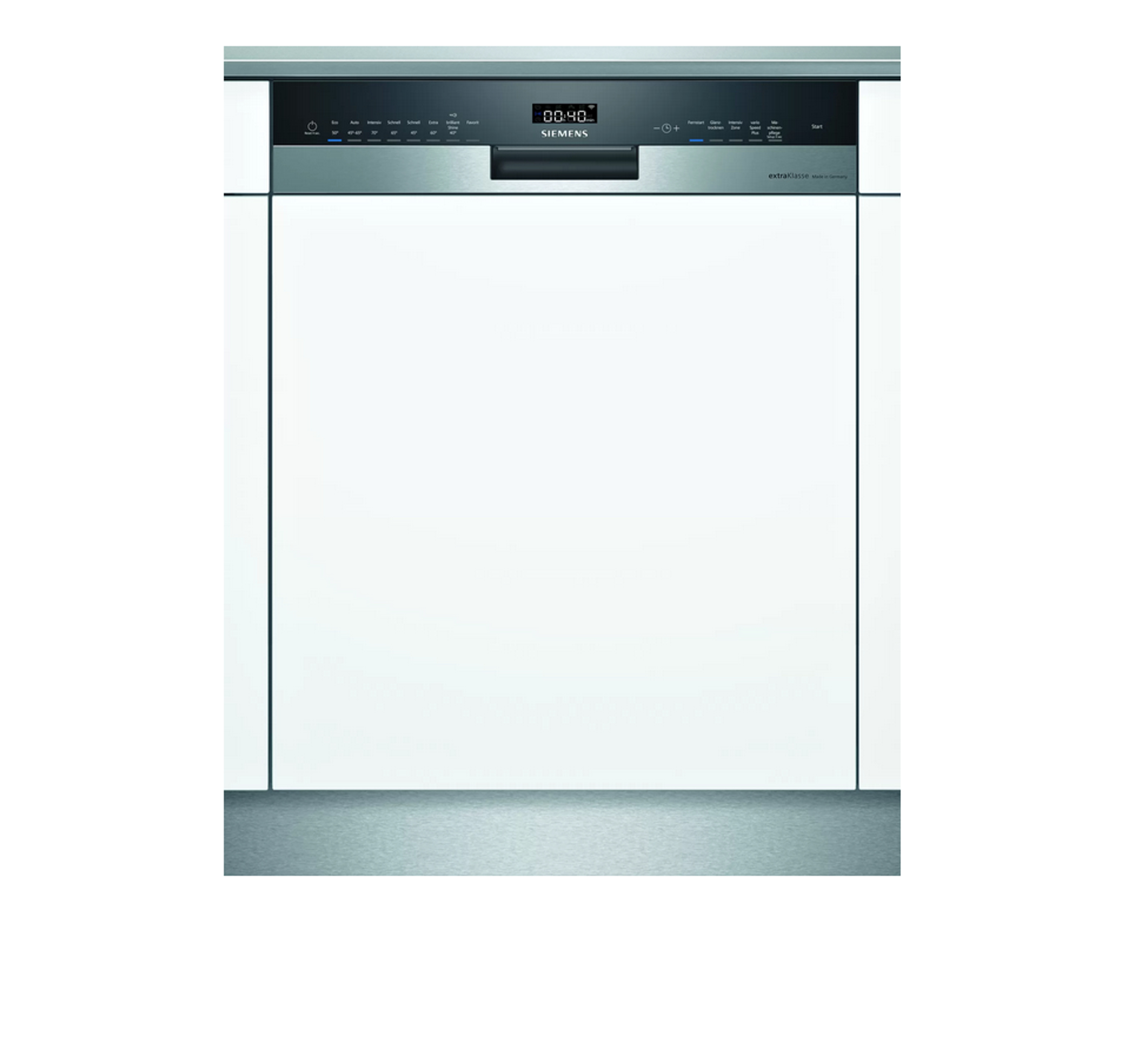 Siemens iQ500 SN55ZS00BD, Halb integriert, Standardgröße (60 cm), Berührung, 1,75 m, 1,65 m, 1,9 m
