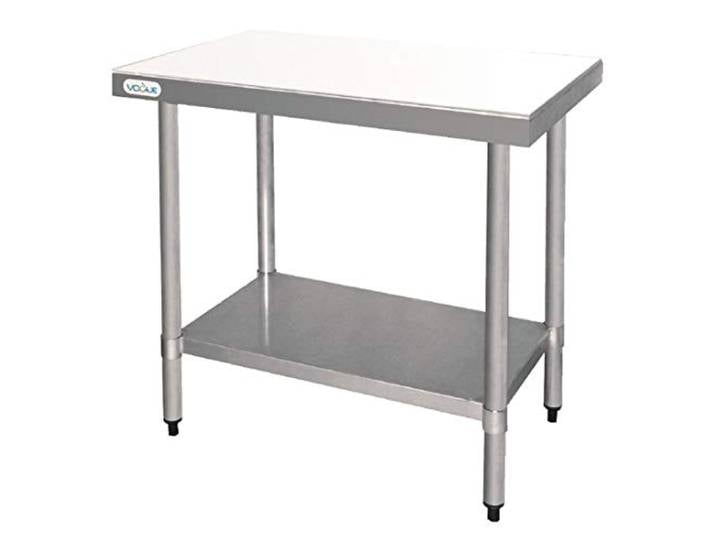 Vogue CB911 Schneidebrett Tisch, 900(h) x 900(w) x 600(d)mm