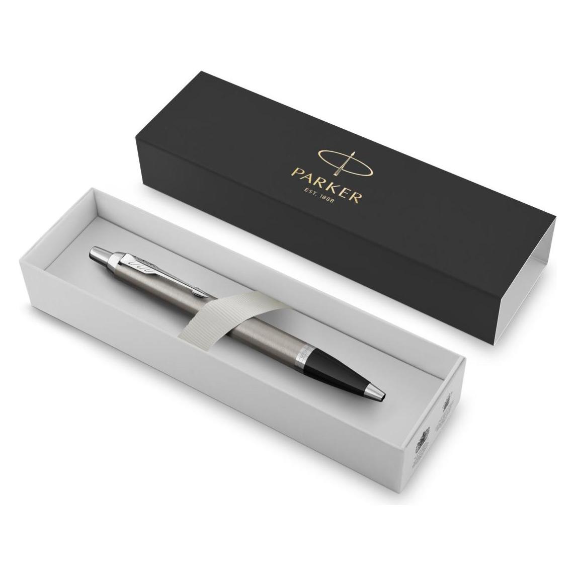 Parker Kugelschreiber IM Brushed Metal C.C. M (1x) (2143631)