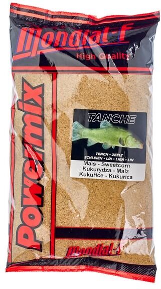 Sensas Mondial-F Powermix Groundbait-Suder (Tanches)-Sweetcorn