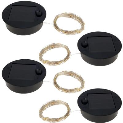 Inspired Finds Solar Lantern Replacement Lid Light 8pcs