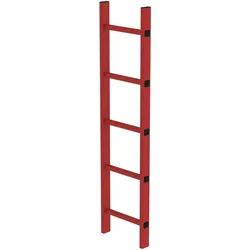 Munk, Leiter + Gerüst, Schachtleiter GFK 300mm Lichte Weite 5 Sprossen (Gerüst, 140 cm)