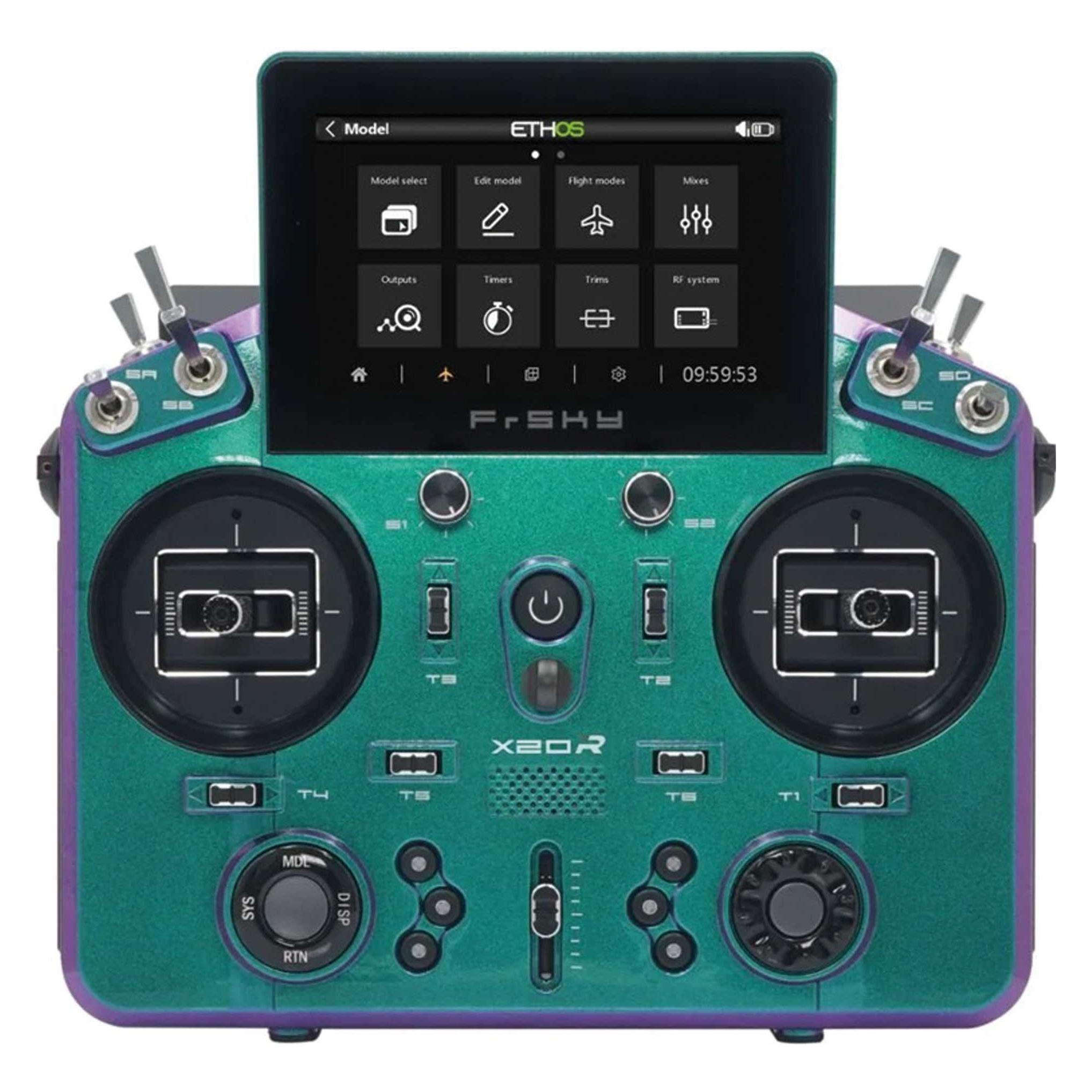 FrSky TANDEM X20R Chameleon Senderset 2,4Ghz inkl Akku, Softcase (2216.024 (S.1.5.C))