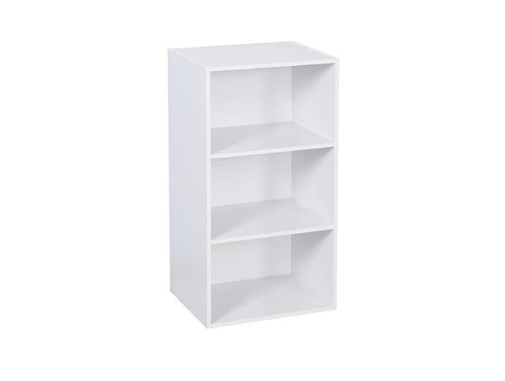 Bibliothek KIKI 29x42x80cm 3 Fächer 3 Tablare weiss