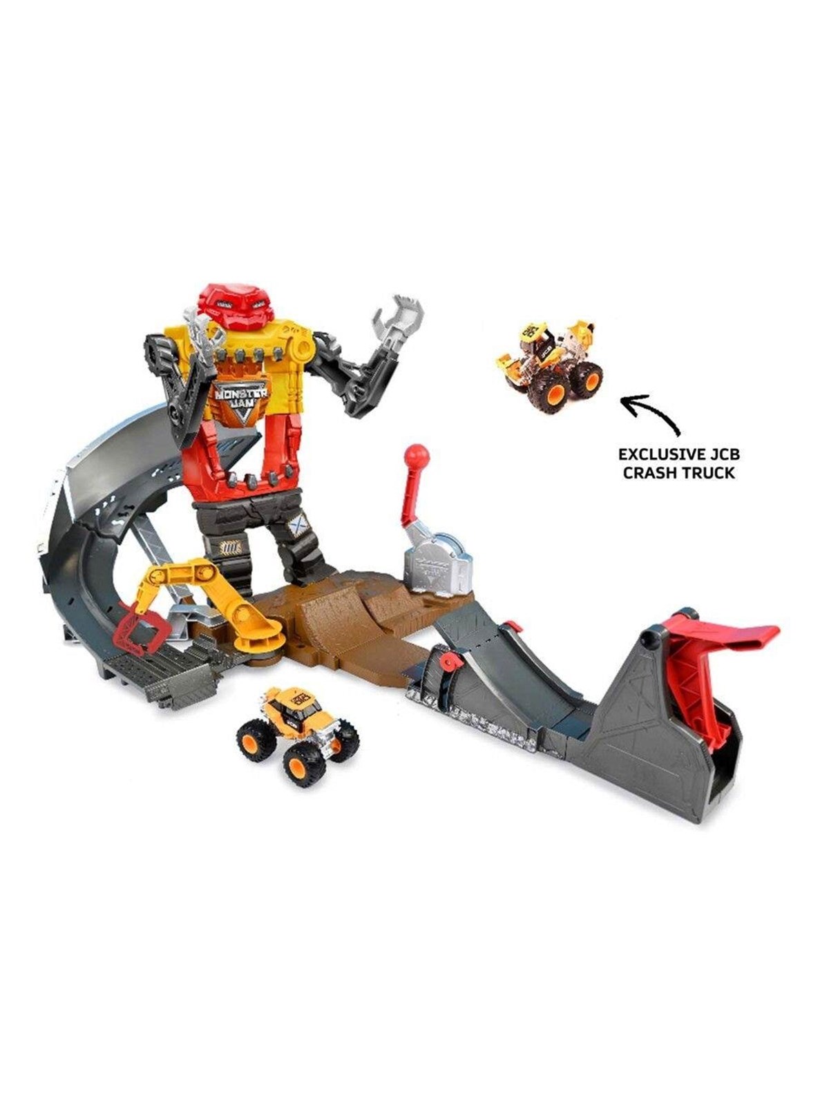 Monster Jam 1:64 Smash & Bash Smashbot Playset