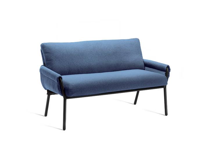 Gaber Coachella Gartensofa 136.0 x 81.0 x 66.0 cm, Blau, Neu