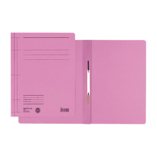LEITZ 25 Schnellhefter 3000 Karton pink DIN A4