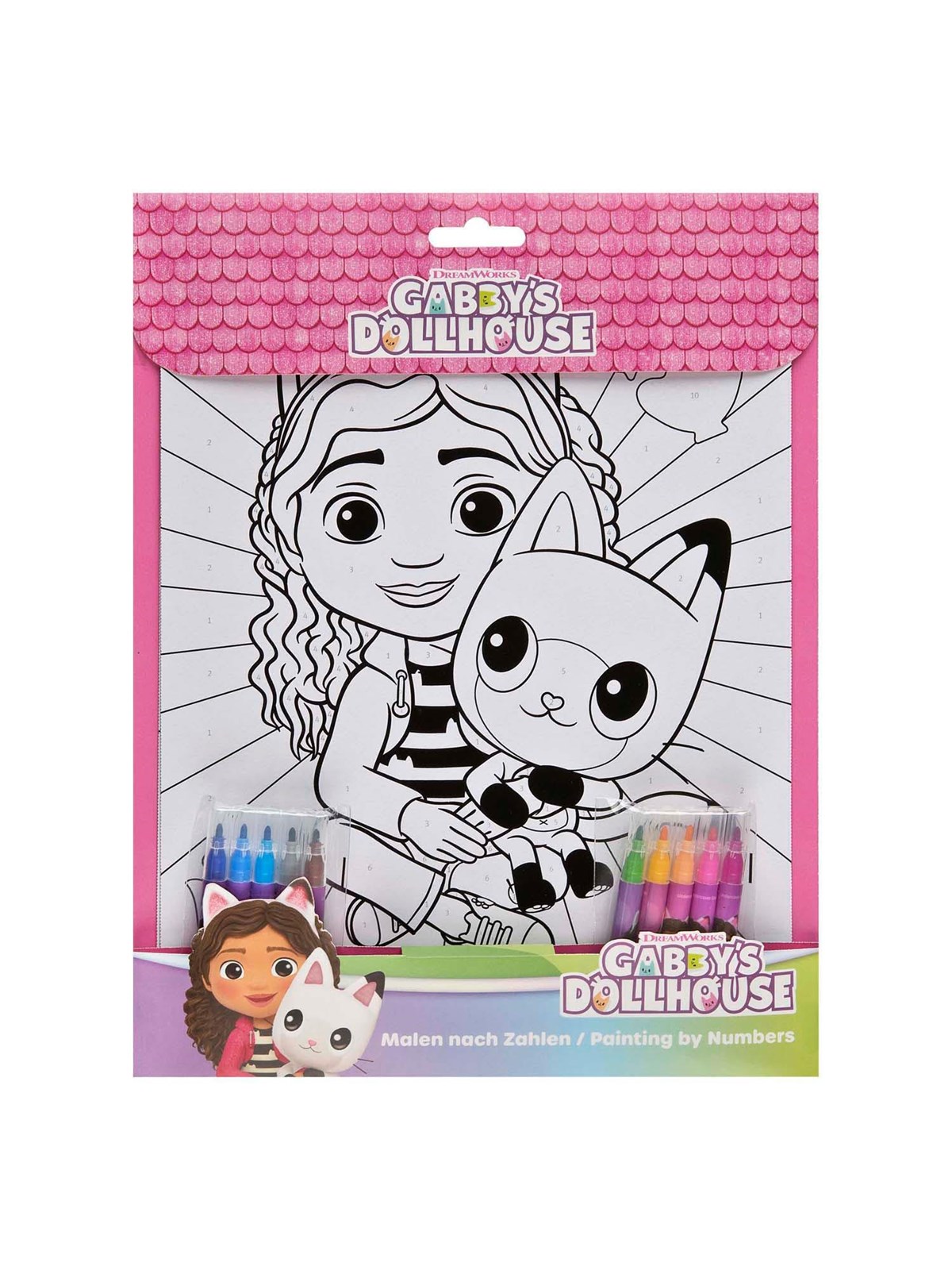 Gabby's Dollhouse Paint by numbers
