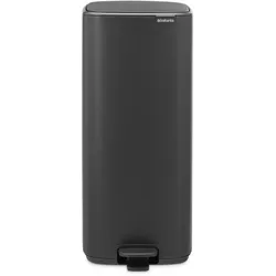 Brabantia Bo Waste Bin, Abfalleimer, Grau