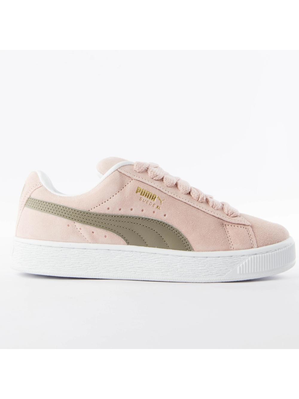 Puma Damensneaker aus Wildleder, XL - Rosé